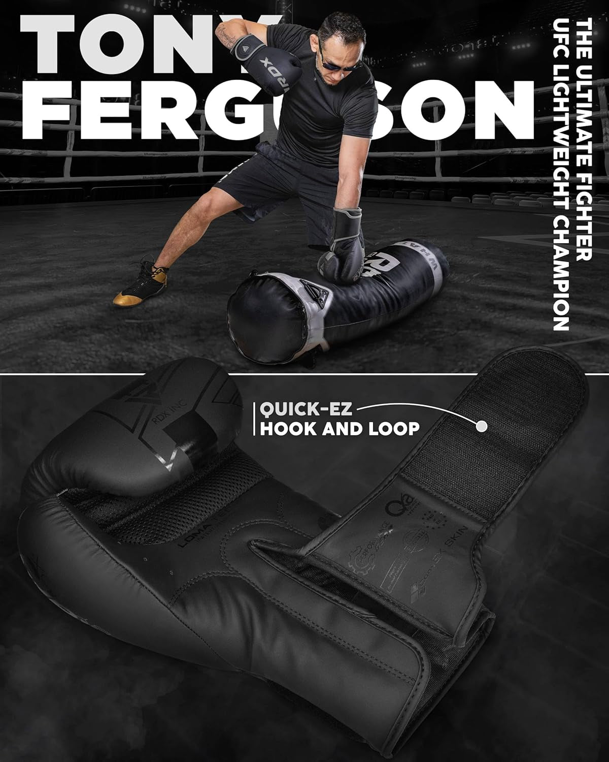 Boxing Gloves, Pro Training Sparring, Maya Hide Leather, Muay Thai MMA Kickboxing, Men Women Adult Kids, Heavy Punching Bag Mitts Pads Workout, Ventilated Palm, Multi Layered 6 8 10 12 14 16 18Oz